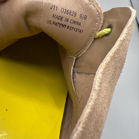 Cole Haan "BRITT" Beige Suede Ankle Wedge booties  sz 9.5B - Picture 8 of 8